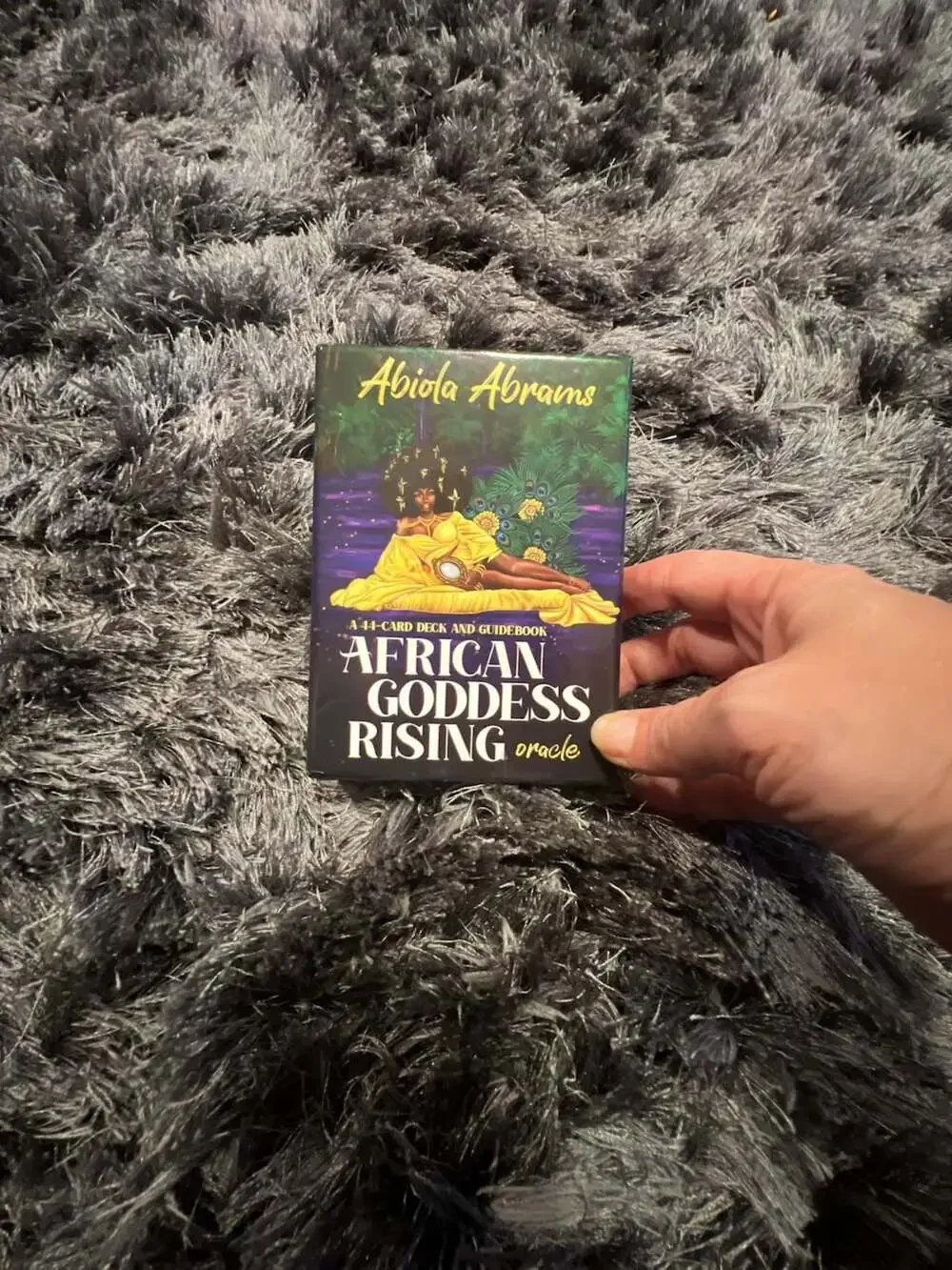 African Goddess Rising Oracle: A 44-Card Deck and Guidebook by Abiola Abrams